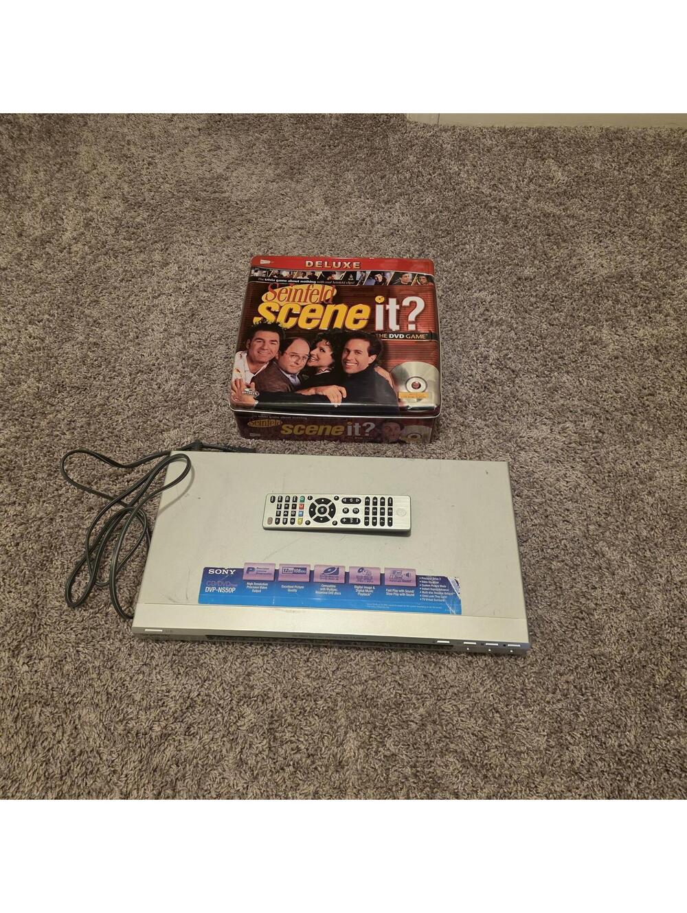Sony DVD/CD Player DVP-NS50P + Seinfeld Sceneit DVD